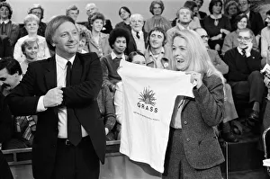 Miners leader Arthur Scargill faced questions from an audience selected by a leading