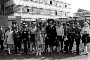 Opening Ceremony Prints: Minister of Eductaion Maggie Thatcher opens the Netherley Comprehensive schools in