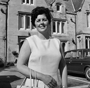 Miss Betty Boothroyd, prospective Labour Councillor for Nelson and Colne
