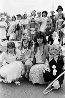 Carnival Prints: Miss Examiner Tracy O Hehir judged the floats and fancy dress when Golcar Royal