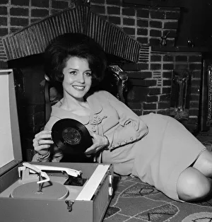 Record Player Prints: Miss Julie Rogers who appears on ABCs Thank Your Lucky Stars