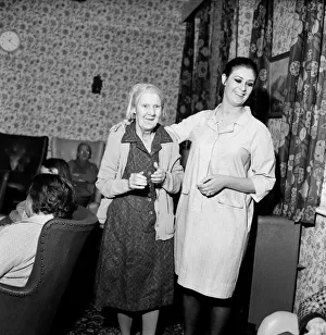 Miss Pat Browne (21) who is an assistant nurse or helper at the Alexandra House