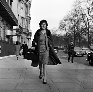 00911 Prints: Miss Patricia Routledge, pictured in London after rave notices from the critics following
