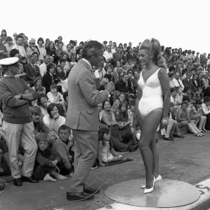 The Miss Tyne Tees Television beauty contest at Tynemouth Open Air Swimming Pool 24 July