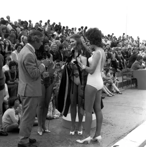 The Miss Tyne Tees Television beauty contest at Tynemouth Open Air Swimming Pool 24 July