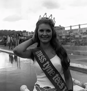 00415 Prints: The Miss Tyne Tees Television beauty contest at Tynemouth Open Air Swimming Pool 24 July