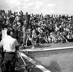 00415 Prints: The Miss Tyne Tees Television beauty contest at Tynemouth Open Air Swimming Pool 24 July