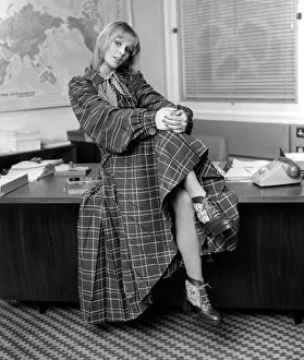 Miss World, Belinda Green during a fashion shoot for the Evening Chronicle on a visit to