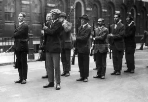 British B Prints: Mobilisation of the Inns of Court Rifle Brigade 6th August 1914