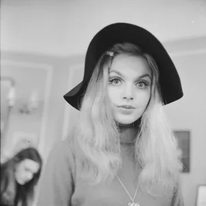 Model and actress Madeline Smith attends the launch of the new Alma 69