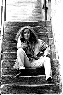 A model wearing Levi 501 denim jeans 4 February 1986