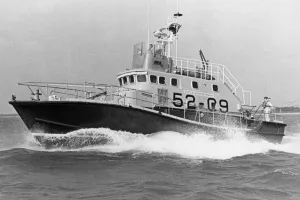 A modern self righting lifeboat, the Arun Class RNLB Spirit of Tayside