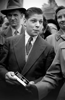 Modest pit boy here Jack Bomford, seen here after attending Buckingham Palace to receive
