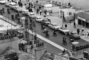 The mods and rockers were two conflicting British youth subcultures of the early to