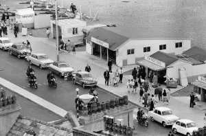 The mods and rockers were two conflicting British youth subcultures of the early to