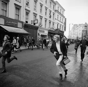 The mods and rockers were two conflicting British youth subcultures of the early to