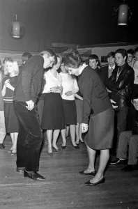 00531 Prints: The mods and rockers were two conflicting British youth subcultures of the early to