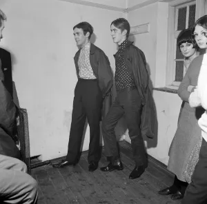 00531 Prints: The mods and rockers were two conflicting British youth subcultures of the early to