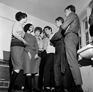 00531 Prints: The mods and rockers were two conflicting British youth subcultures of the early to