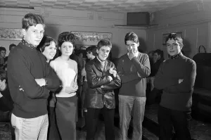The mods and rockers were two conflicting British youth subcultures of the early to