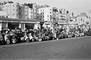 The mods and rockers were two conflicting British youth subcultures of the early to