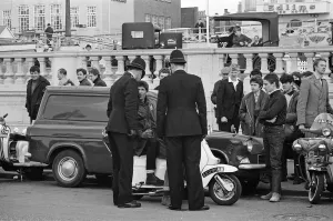 The mods and rockers were two conflicting British youth subcultures of the early to