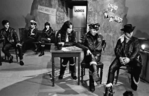 00540 Prints: The mods and rockers were two conflicting British youth subcultures of the early to