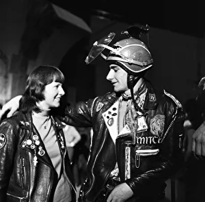 The mods and rockers were two conflicting British youth subcultures of the early to