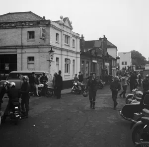 The mods and rockers were two conflicting British youth subcultures of the early to