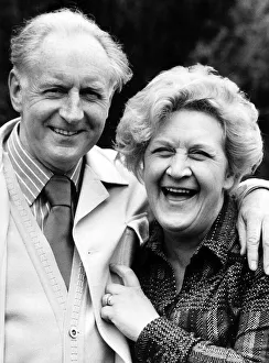 Core202 Prints: Mollie Sugden Actress with her husband William Sugden May 1978 dbase
