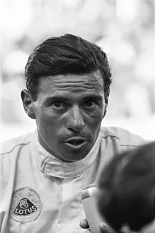 Monaco Grand Prix practice 1966. 22nd May 1966. Jim Clark