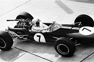 Monaco Grand Prix practice 1966. 22nd May 1966. Jack Brabham
