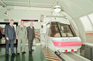 Monorail Opening at Merry Hill Shopping Centre in Brierley Hill