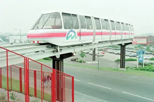 Monorail Opening at Merry Hill Shopping Centre in Brierley Hill