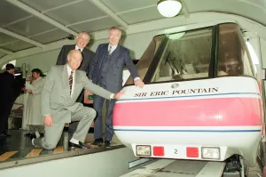 01490 Prints: Monorail Opening at Merry Hill Shopping Centre in Brierley Hill