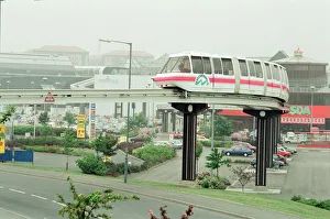Monorail Opening at Merry Hill Shopping Centre in Brierley Hill