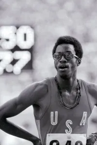 Og2012 Prints: Montreal 1976 Edwin Moses after winning the 400m hurdles final