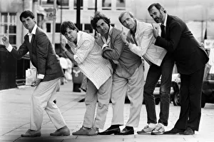 01003 Prints: The Monty Python team (minus Eric Idle) back together again to promote the release of