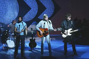 01357 Collection: The Moody Blues, performing on a television show in The United Kingdom in 1984