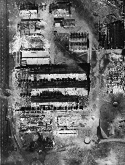 Moonlight Attack by a force of RAF Bomber Command Lancasters on the night of 6th April