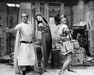 Morcambe And Wise Glenda Jackson plays Cleopatra in a sketch with Eric Morecambe