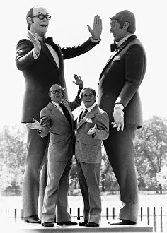 Morecambe and Wise Comedians Eric Morecambe and Ernie Wise