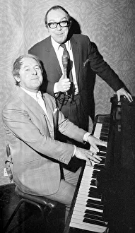 Morecombe & Wise are pictured at Coventrys Hotel Leofric where they are appearing in