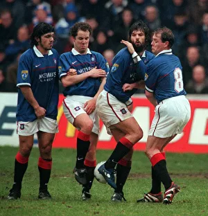 Motherwell versus Rangers Scottish Cup 14th February 1998 Tennents Scottish Cup