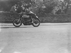 00002 Prints: Motor Cycle Racing Isle of ManManx Grand Prix H Clark DM 12 / 9 / 1951
