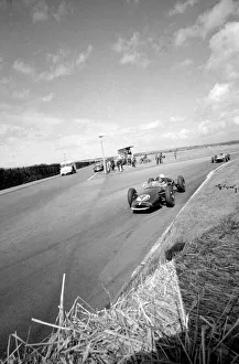 00144 Prints: Motor racing 1962 at Aintree Liverpool Action from the British Grand Prix