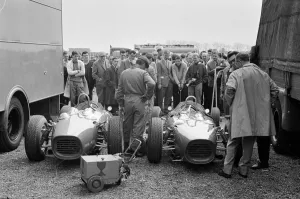 Motor racing International Daily Mirror Cup race at Aintree Liverpool April 1963