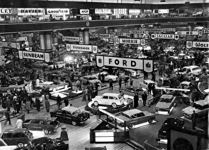 01187 Collection: The Motor Show, 1961 at Earls Court, London, The 1961 Motor Show saw the Humber Super
