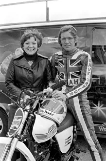 Motorbike stunt: Dave Taylor lives at Barnhurst near Bexley Kent
