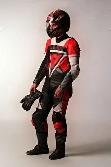 Crash Helmets Prints: Motorbike suits December 1998 Frank Thomas Leathers